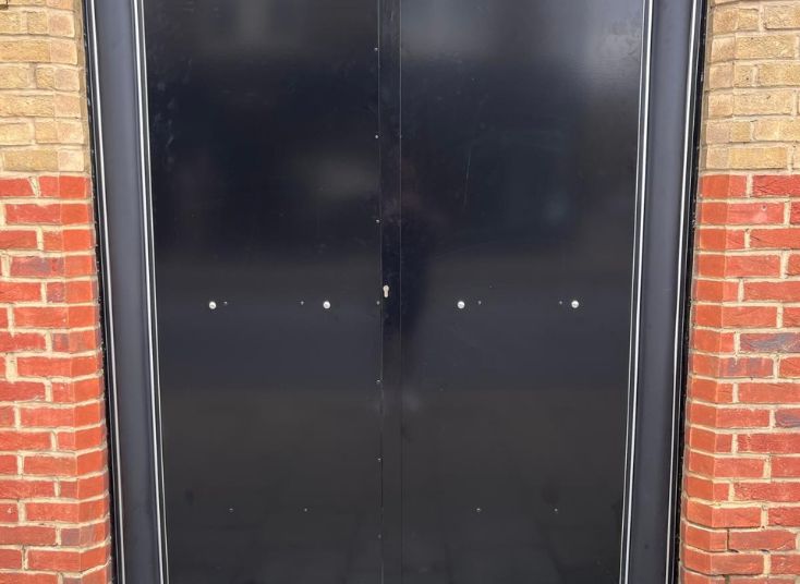 steel doors for residential and commercial property protection."