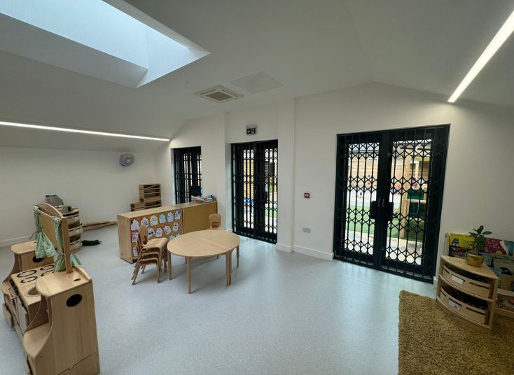 collapsible security gates for residential and commercial property protection."