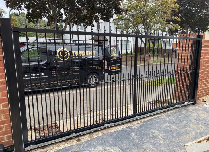 automated gates for residential and commercial property protection."